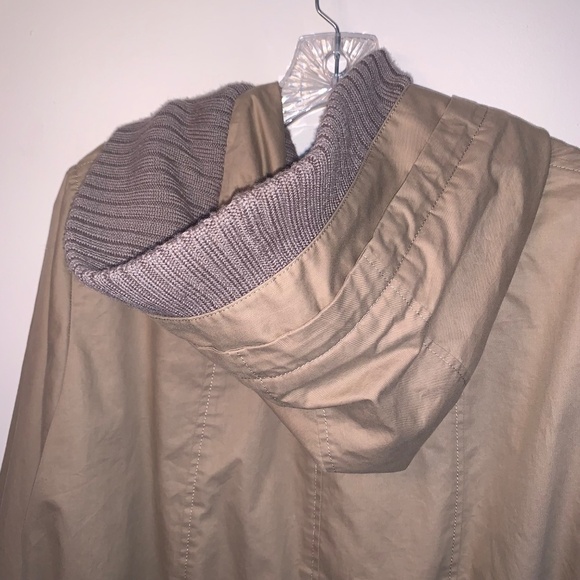 M.Tsubomi Japanese Streetwear Wool Blend Hooded Trench Coat 44 - Picture 5 of 15